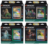 Magic the Gathering The Lord of the Rings Tales of Middle Earth Commander Decks (4 Decks Per Display)