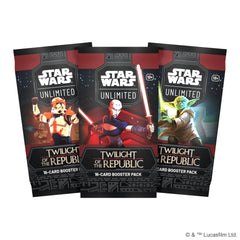 Star Wars Unlimited: Twilight of the Republic Booster Display