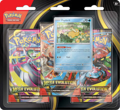 Pokémon TCG: Mega Evolution Three Booster Blister