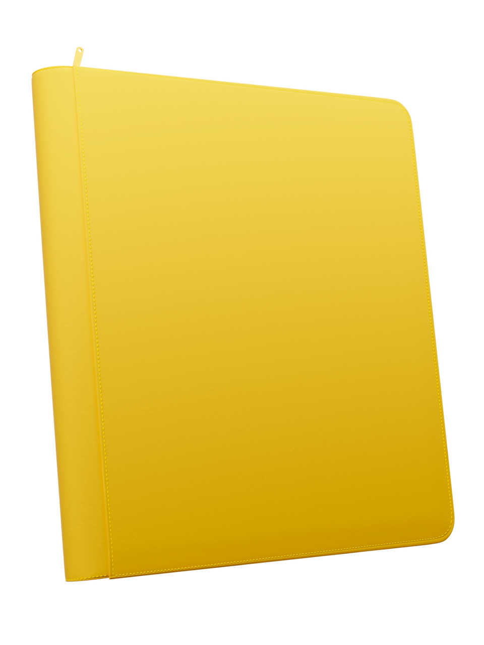 Stealth 12 Pocket Zip Binder - Yellow