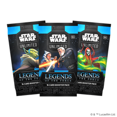 Star Wars Unlimited - Legends of the Force Booster Display