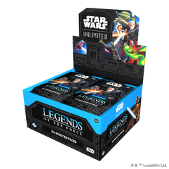 Star Wars Unlimited - Legends of the Force Booster Display
