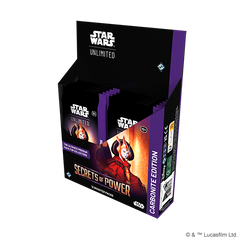 Star Wars Unlimited - Secrets Of Power Carbonite Booster Displays