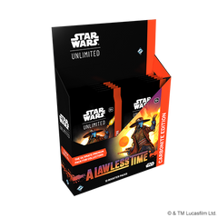 Star Wars Unlimited - A Lawless Time Carbonite Booster Display