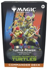 Magic the Gathering Teenage Mutant Ninja Turtles Commander Deck Turtle Power