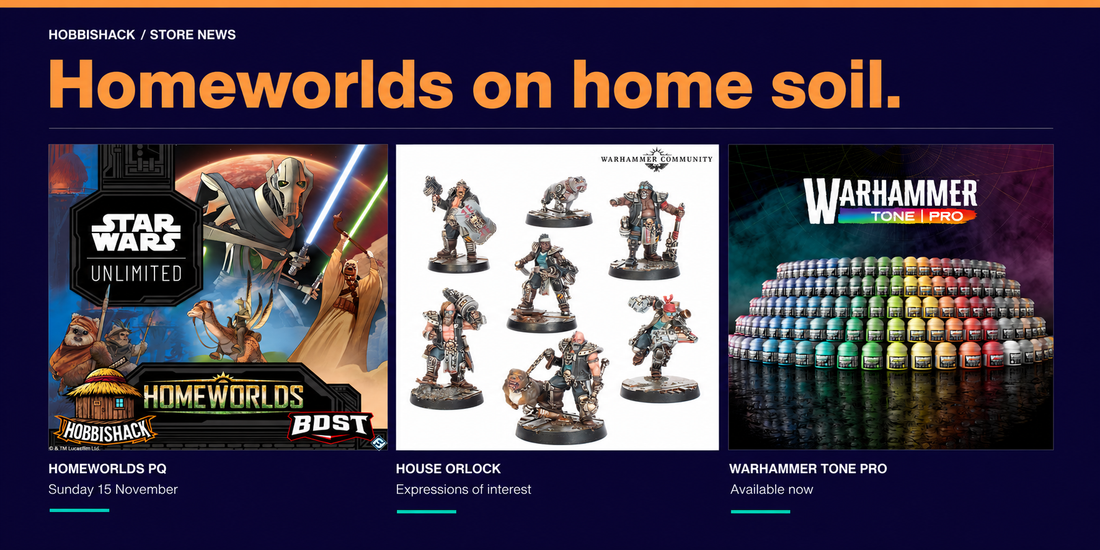Homeworlds on Home Soil — Plus New Orlocks and Fresh Paint!
