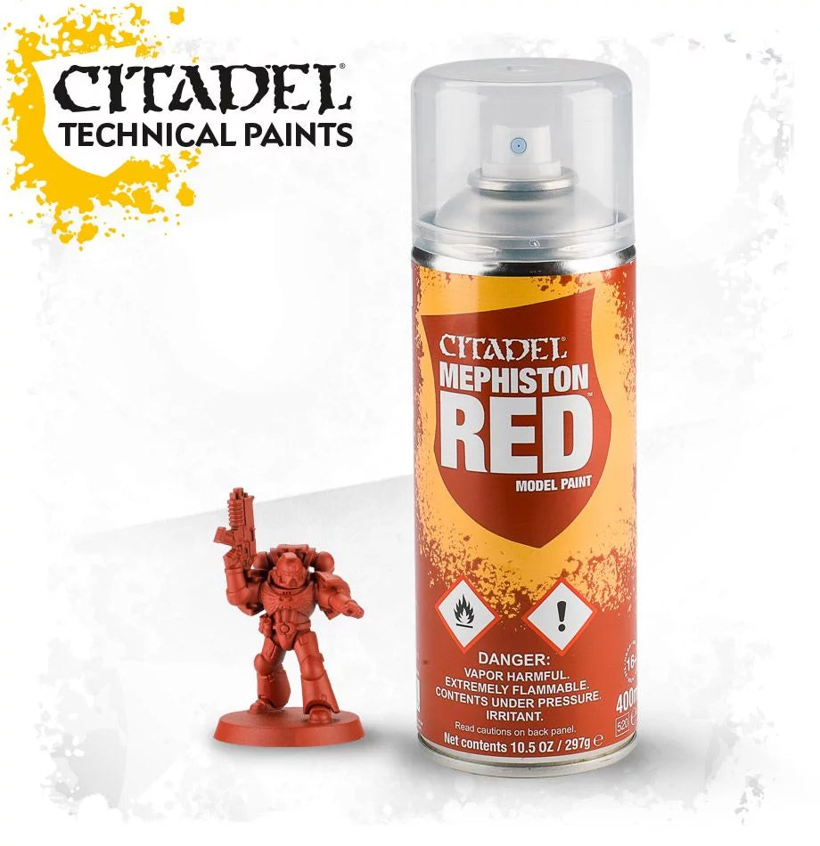 Warhammer Spray Paint: Mephiston Red