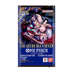 One Piece Card Game: Booster Display – The Azure Sea’s Seven [OP14-EB04]
