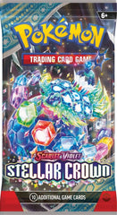 LIVE BREAKS ONLY Scarlet & Violet 9 Stellar Crown 6-Pack Bundle