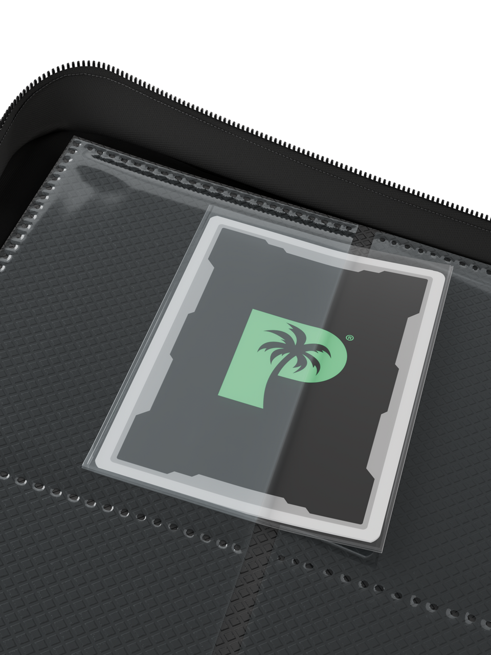 Stealth 9 Pocket Zip Binder - Black - Card Pockets