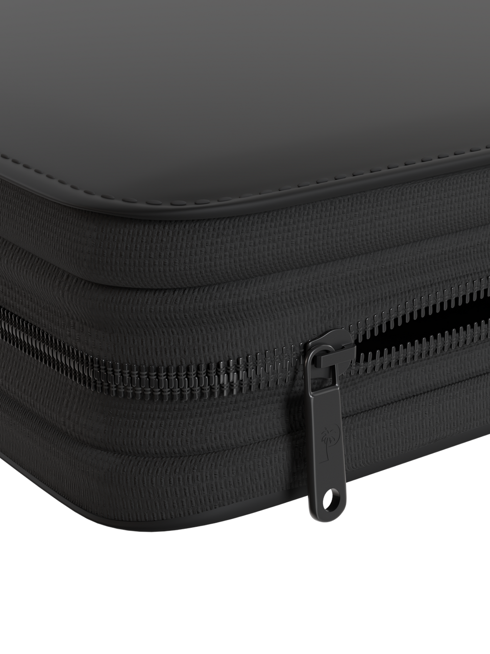 Stealth 9 Pocket Zip Binder - Black - Zipper Detail