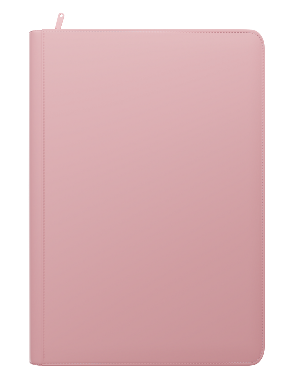 Stealth 9 Pocket Zip Binder - Pink - Front View
