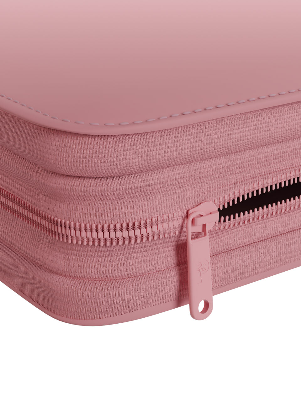 Stealth 9 Pocket Zip Binder - Pink - Zipper Detail