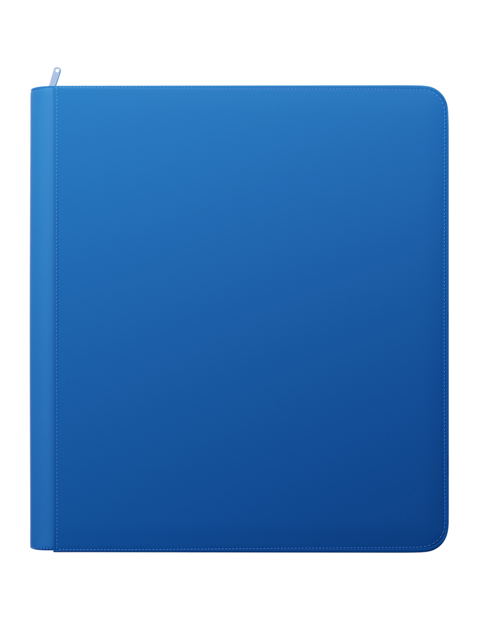 Stealth 12 Pocket Zip Binder - Blue - Front View