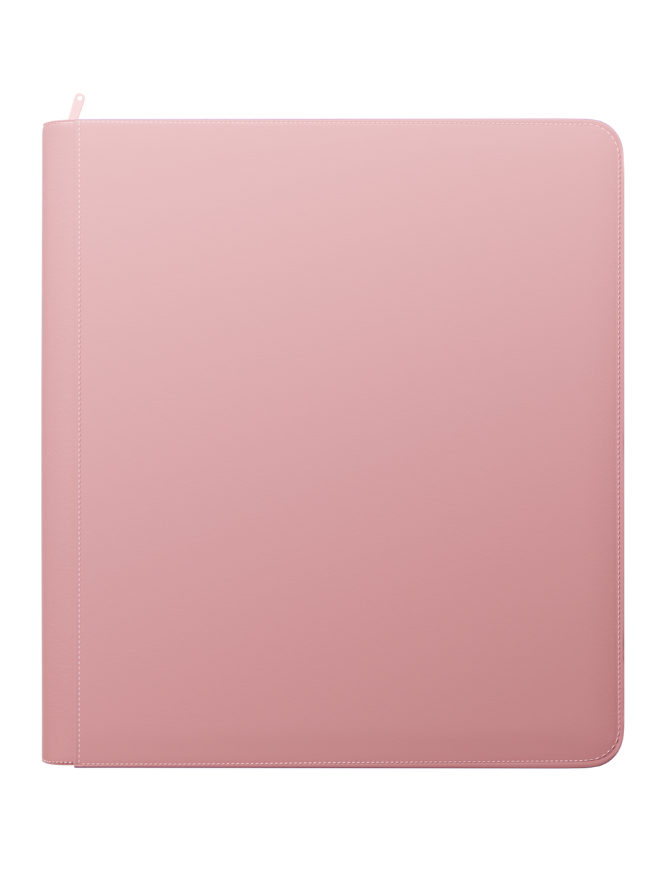 Stealth 12 Pocket Zip Binder - Pink - Front View