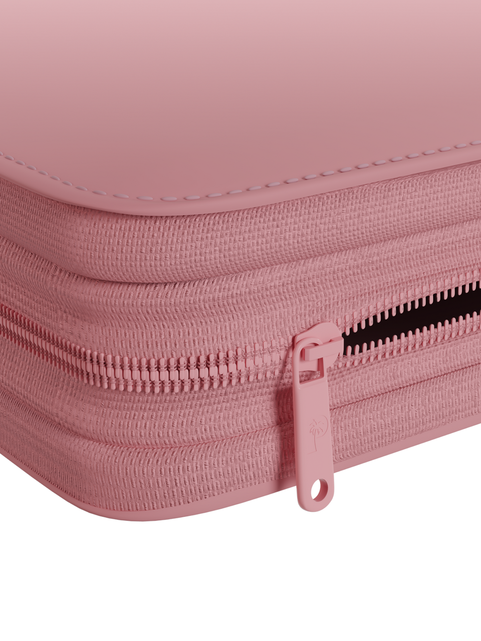 Stealth 12 Pocket Zip Binder - Pink - Zipper Detail