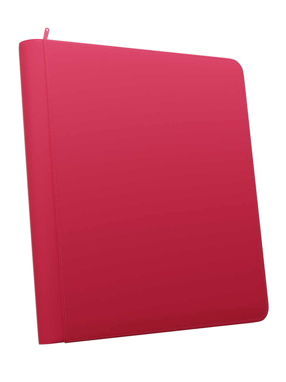 Stealth 12 Pocket Zip Binder - Red