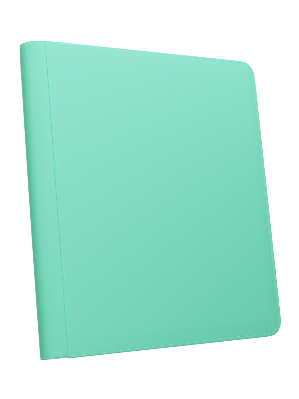 Stealth 12 Pocket Zip Binder - Turquoise