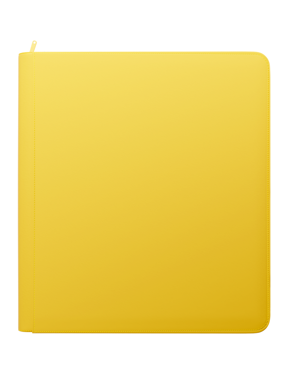 Stealth 12 Pocket Zip Binder - Yellow - Front View