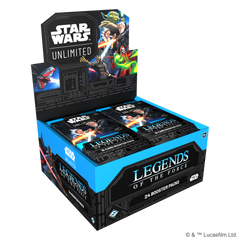 Star Wars Unlimited - Legends of the Force Booster Display