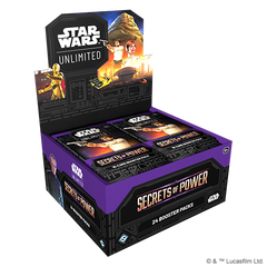 Star Wars Unlimited - Secrets of Power Booster Display