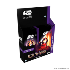 Star Wars Unlimited - Secrets Of Power Carbonite Booster Displays