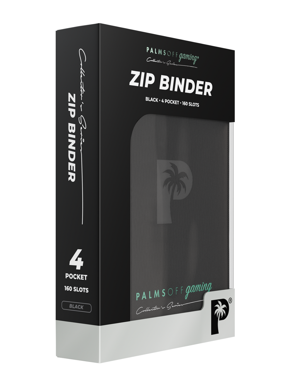 Collector's Series 4 Pocket Zip Binder - Black - Packaging