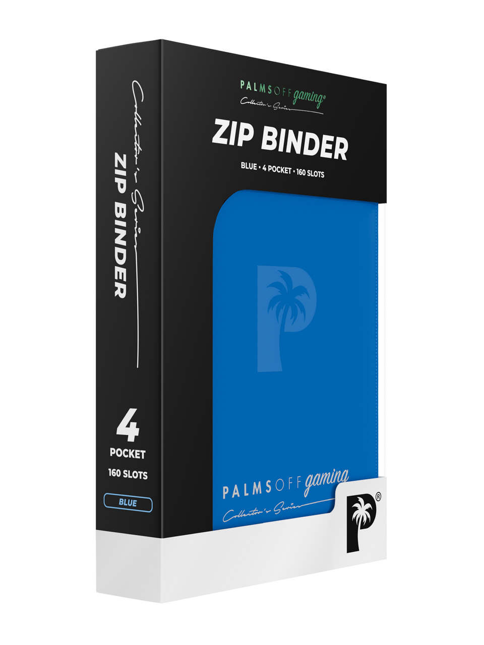 Collector's Series 4 Pocket Zip Binder - Blue - Packaging
