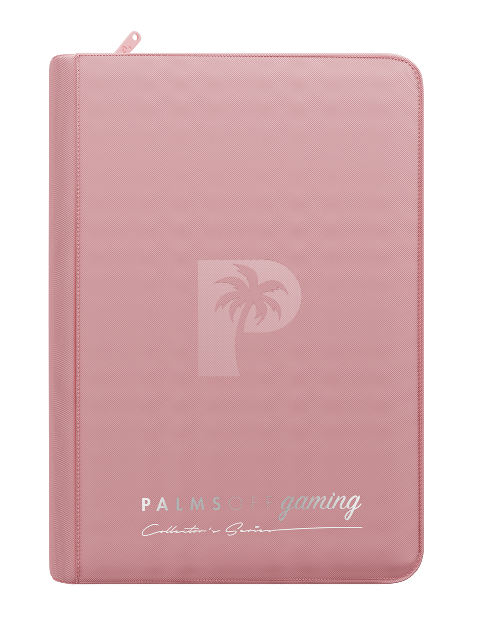 Collector's Series 4 Pocket Zip Binder - Pink - Front View