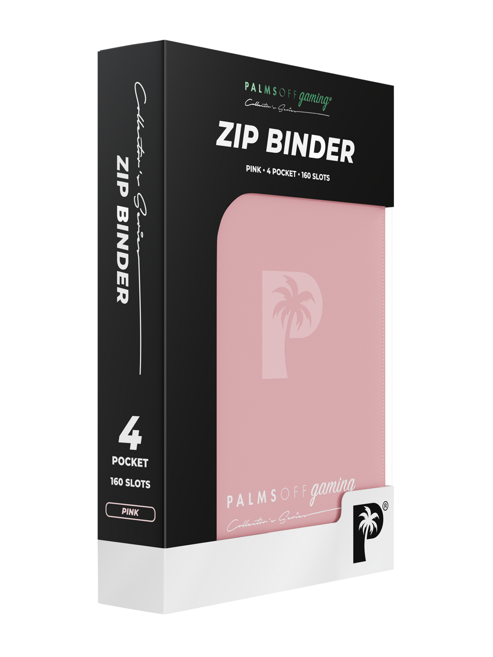 Collector's Series 4 Pocket Zip Binder - Pink - Packaging