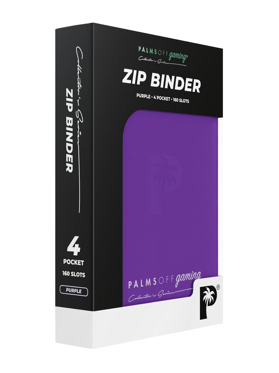 Collector's Series 4 Pocket Zip Binder - Purple - Packaging