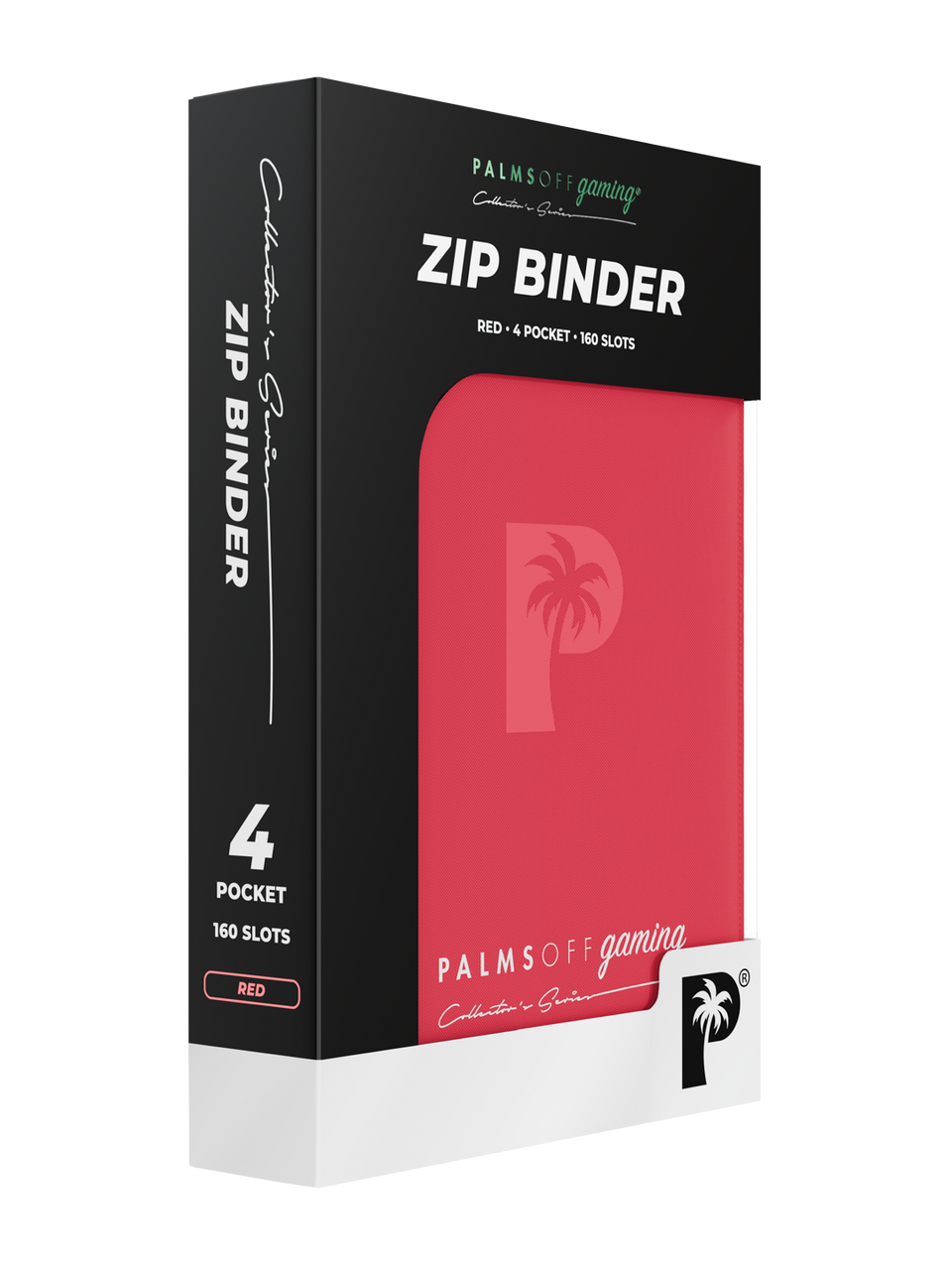 Collector's Series 4 Pocket Zip Binder - Red - Packaging