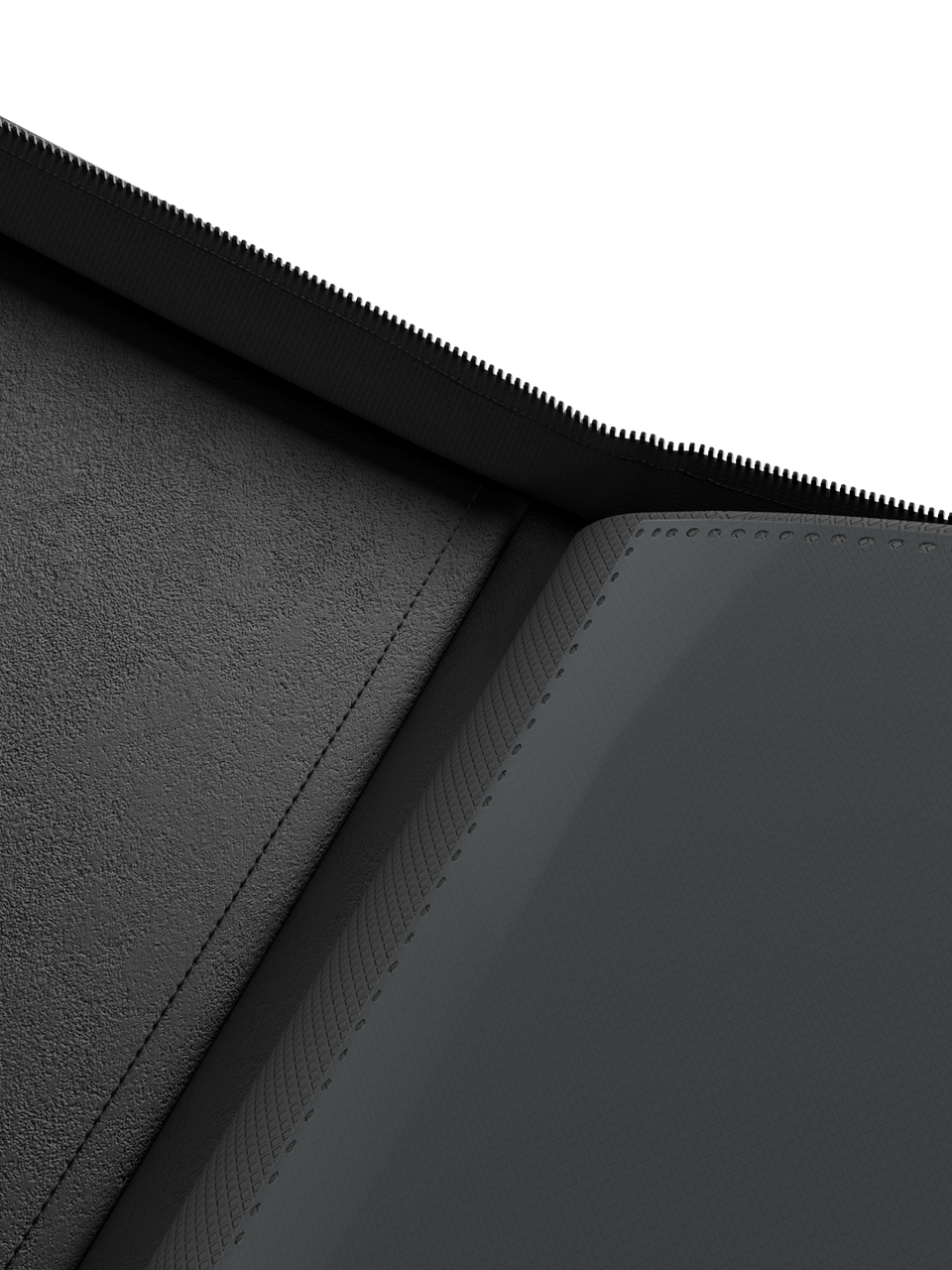 Collector's Series 9 Pocket Zip Binder - Black - Interior