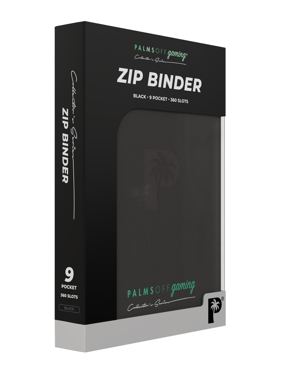 Collector's Series 9 Pocket Zip Binder - Black - Packaging