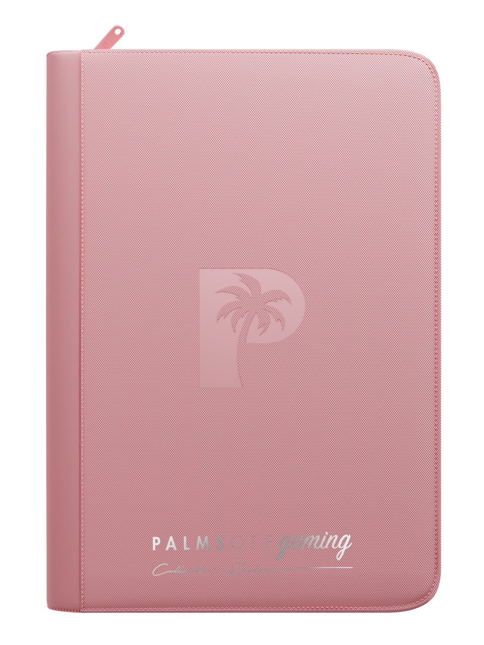 Collector's Series 9 Pocket Zip Binder - Pink - Front View
