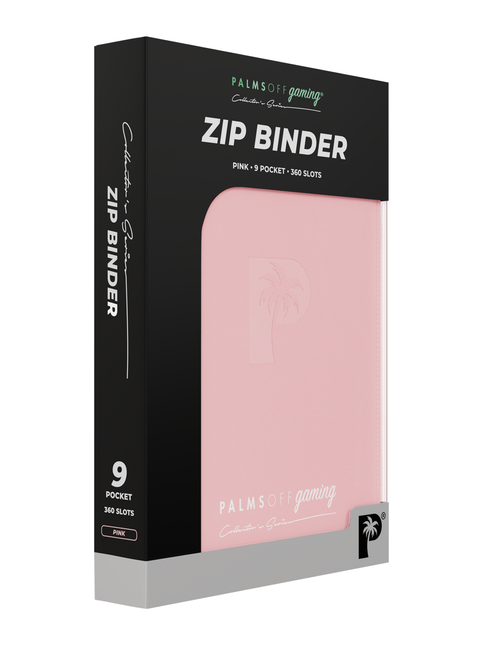 Collector's Series 9 Pocket Zip Binder - Pink - Packaging