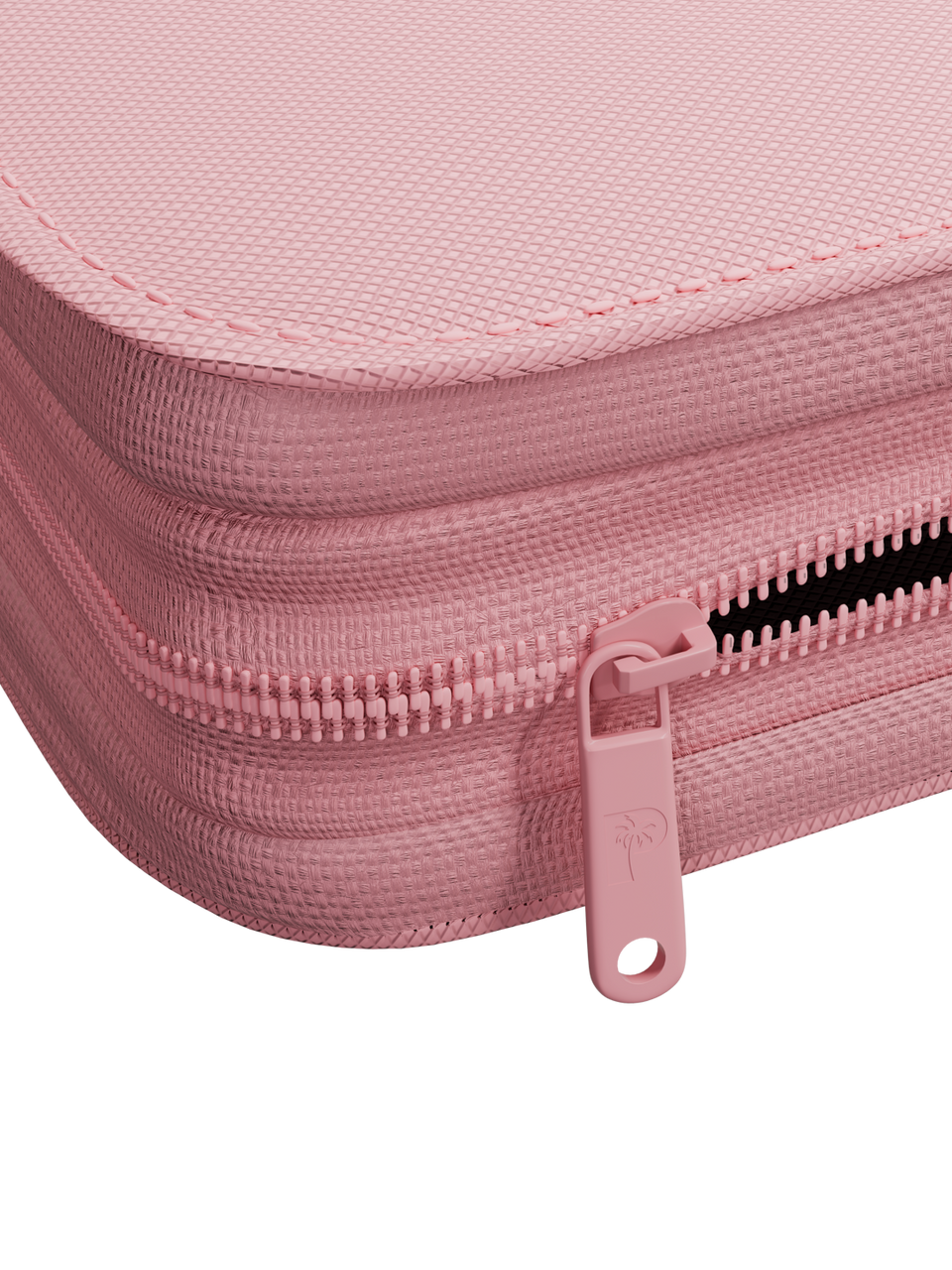 Collector's Series 9 Pocket Zip Binder - Pink - Zipper Detail