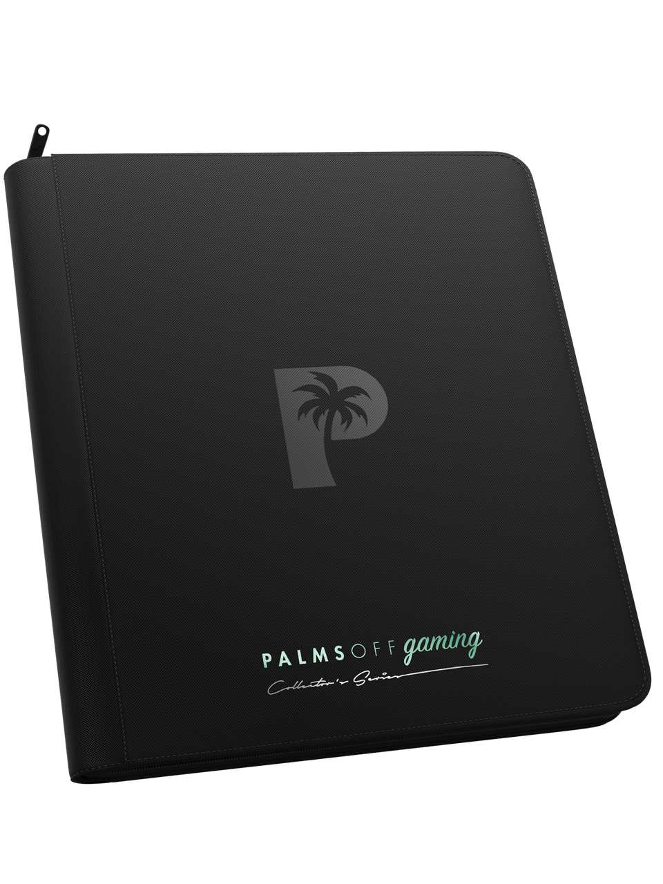Collector's Series 12 Pocket Zip Binder - Black
