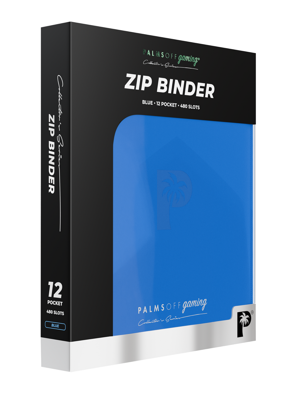 Collector's Series 12 Pocket Zip Binder - Blue - Packaging