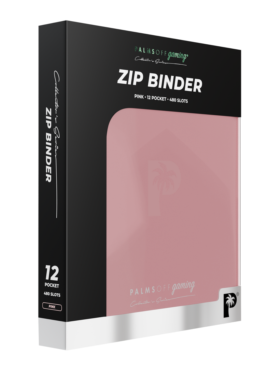 Collector's Series 12 Pocket Zip Binder - Pink - Packaging