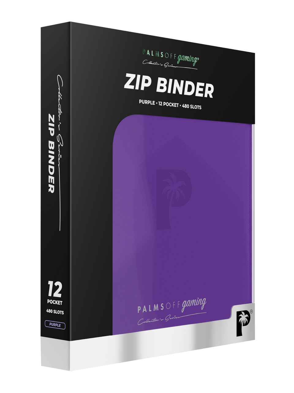 Collector's Series 12 Pocket Zip Binder - Purple - Packaging