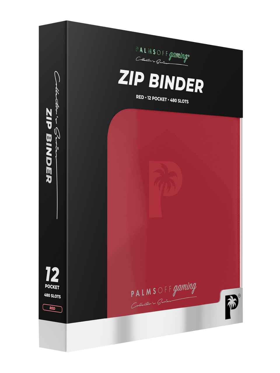 Collector's Series 12 Pocket Zip Binder - Red - Packaging