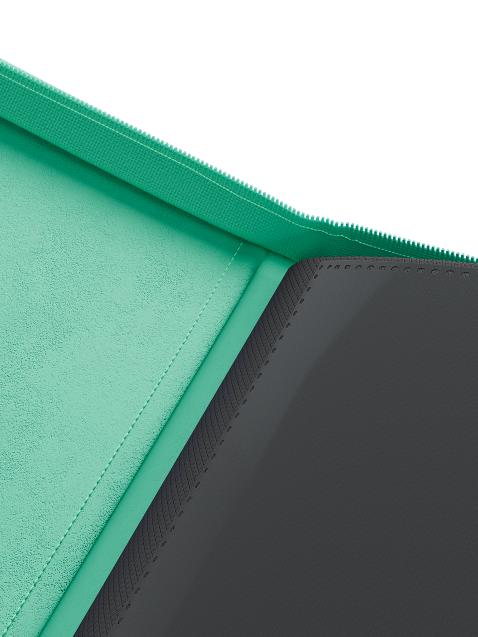 Collector's Series 12 Pocket Zip Binder - Turquoise - Interior