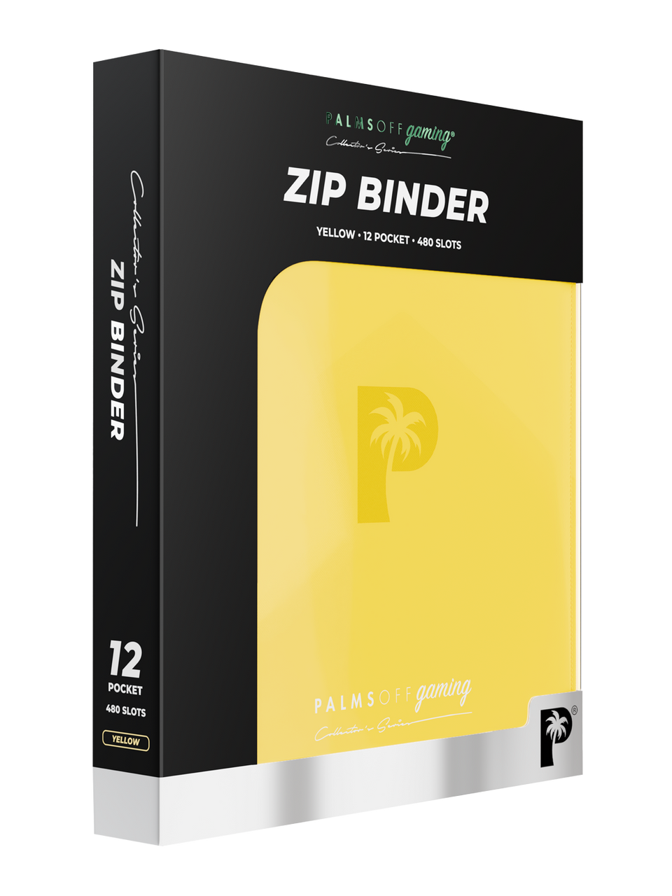 Collector's Series 12 Pocket Zip Binder - Yellow - Packaging